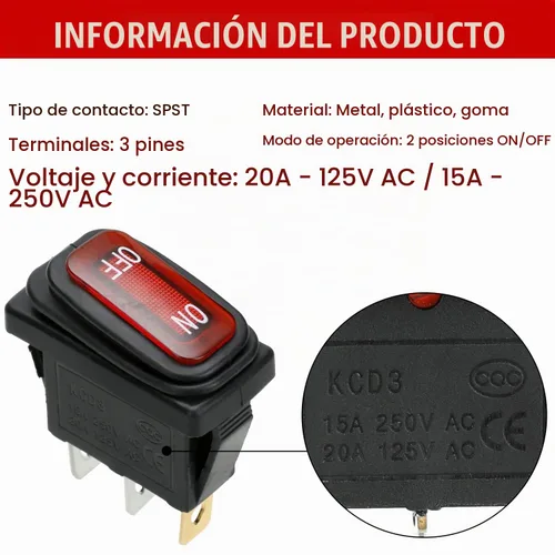 Vista 5 de GREHUA - Interruptor de encendido y apagado para scooter eléctrico Razor MX350 E300 E100 E200 E325 RX200 eSpark Crazy Cart Dune Buggy Dirt Quad 500
