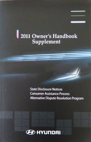 Vista 4 de 2011 Hyundai Elantra Owners Manual Guide Book
