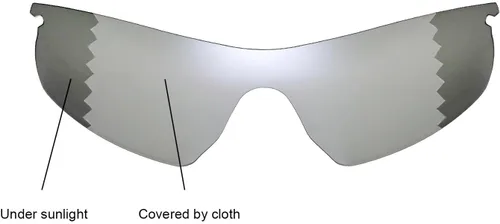 Vista 3 de walleva Lentes de repuesto para Oakley RadarLock Pitch balística 10opciones disponibles