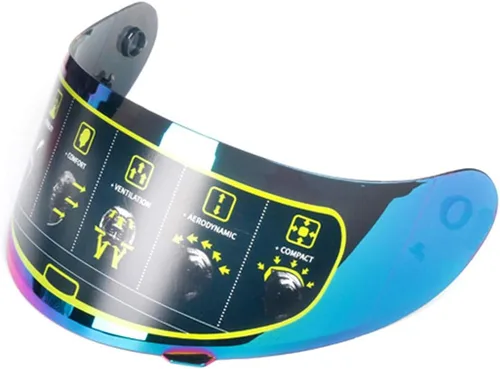Vista 8 de Casco integral para motocicleta, casco de carreras, motocross, todoterreno, moto, calle, casco