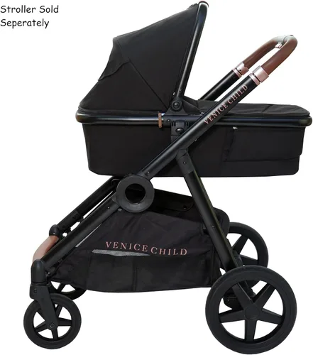 Vista 2 de Venice Child Maverick - Cazo infantil para cochecito individual a doble (no incluido) con bolsillo lateral para teléfono celular y toldo protector
