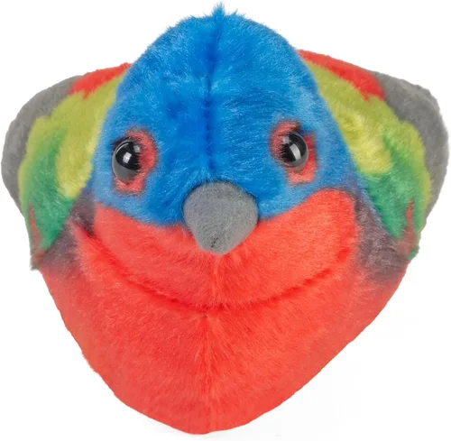 Vista 2 de Wild Republic Audubon Birds - Peluche pintado con auténtico sonido de pájaro, animal de peluche, juguetes de pájaros para niños y pájaros