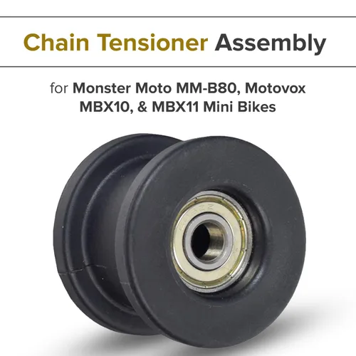 Vista 3 de AlveyTech Conjunto de tensor de cadena para las bicicletas Monster Moto MM-B80, Motovox MBX10 y MBX11 Mini