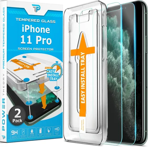 Vista 10 de Diseñado para iPhone 11 Pro Max, protector de pantalla de privacidad para iPhone XS Max, vidrio templado, protección antiespía [dureza 9H], kit