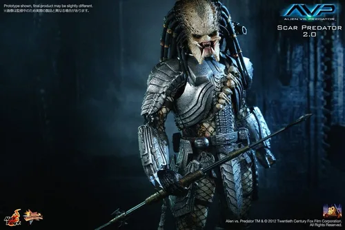 Vista 5 de Sideshow Scar Predator Alien vs Predator Sexta Escala Figura por