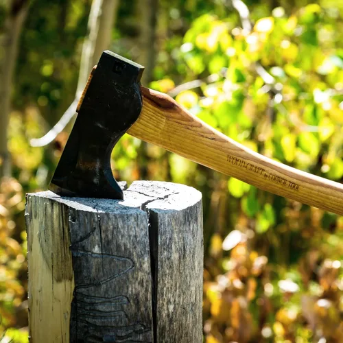 Vista 4 de COUNCIL TOOL - Hacha de madera de 2 libras, mango recto de 19 pulgadas, fabricado en Estados Unidos 19 Mango