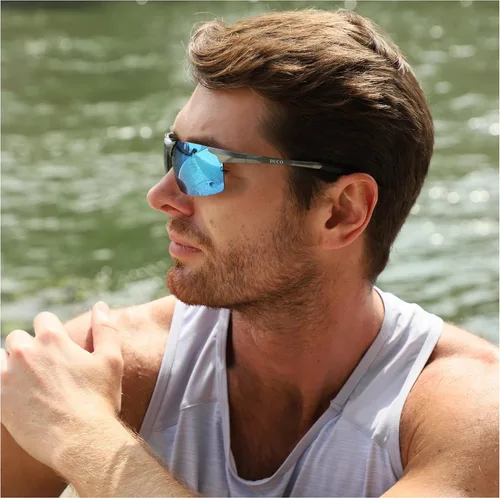 Vista 2 de Duco - Gafas de sol deportivas polarizadas para hombre con protección UV 8177s