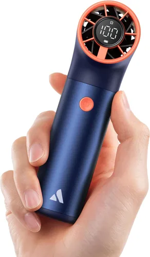 Vista 15 de Aecooly Ventilador de Mano Portátil, Ventilador Mini Turbo Potente, Aero Pro de Alta Velocidad de 19000 RPM, Tiempo Máximo de Enfriamiento de 15H