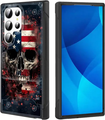 Vista 11 de Funda para Galaxy S25, de doble capa, resistente, a prueba de golpes, con soporte, funda protectora militar a prueba de caídas para Samsung Galaxy