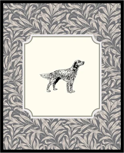 Vista 16 de Poster Master Póster Vintage de Cocker Spaniel Inglés - Impronta Retro de Perro - Arte Floral - Arte de Cachorros - Arte para Amantes de Animales