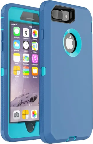 Vista 8 de Co-Goldguard Funda para iPhone 8 Plus Funda para iPhone 7 Plus con Protector de Pantalla [A Prueba de Golpes] [A Prueba de Caídas]