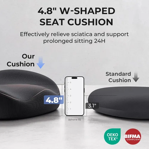 Vista 10 de Silla ergonómica de oficina - Soporte sacro ergonómico