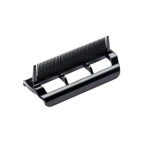 Vista 8 de RED by KISS 1875 - Estilizador de cabello iónico de cerámica con púa desenredante, peine profesional de secado rápido, 4 ajustes de calor/velocidad