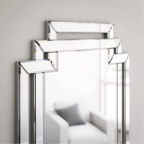 Vista 6 de Kenroy Home 60422 Linas - Espejo decorativo de pared, 31.5 x 44 x 1 pulgada