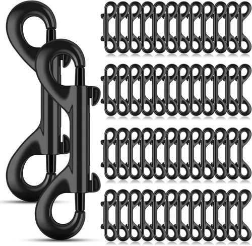 Vista 9 de ERKOON 3.5 Inch Double Sided Clips Trigger Snaps for Horse (30 Pack)