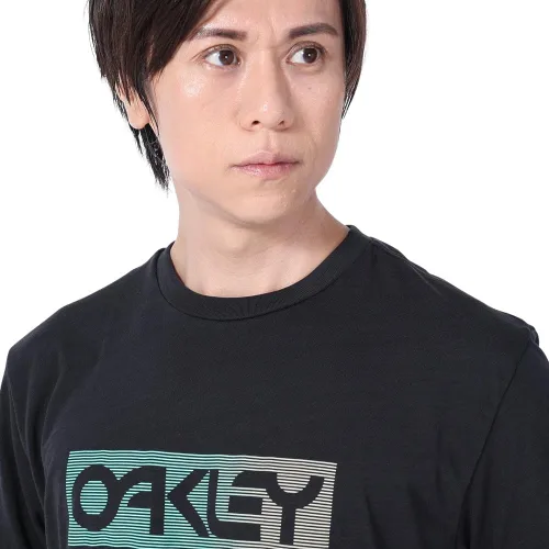 Vista 5 de Oakley Líneas de gradiente estándar B1b Rc Tee