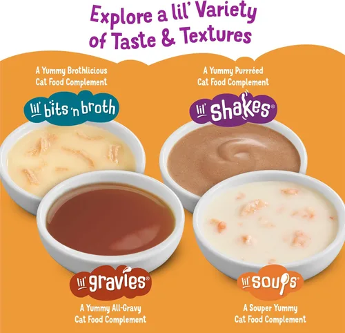 Vista 9 de Purina Friskies Lil' Soups Lil' Grillers & Lil' Slurprises complemento alimenticio para gatos