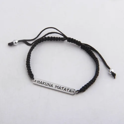 Vista 2 de KUIYAI Regalo inspirado en la pulsera de macramé sin preocupaciones