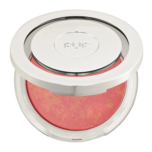 Vista 7 de PÜR Blushing Act - Polvo perfeccionador de la piel, acabado mate satinado, cobertura construible, libre de crueldad, 0.28 onzas