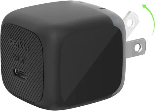 Vista 11 de Belkin Bloque de carga USB C de 45 W (paquete de 2) - Cable USB C incluido - Carga rápida PD3.1 PPS - Samsung Galaxy S25, S24, Apple iPhone 17, Air