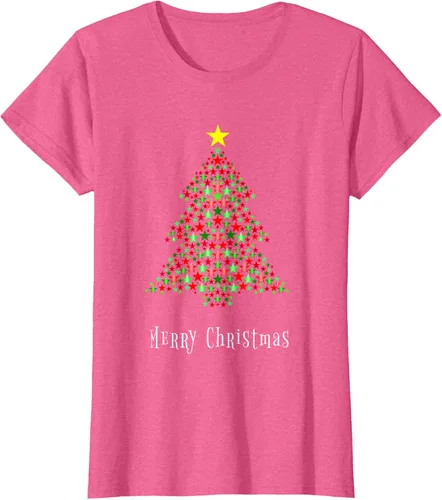 Vista 62 de Celebración del árbol de Navidad - Feliz Navidad - Camiseta de Navidad