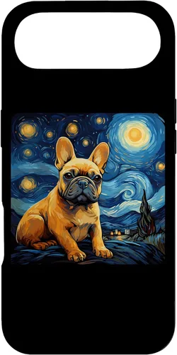 Vista 27 de Van Gogh Dog French Bulldog Case for iPhone 17