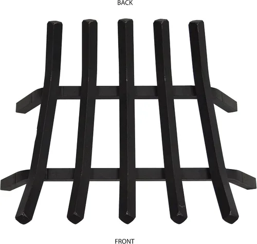 Vista 2 de Rejilla para chimenea de Pleasant Hearth de acero compacto prémium con barras de 3/4 de pulgada