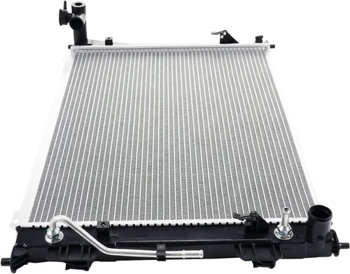 Vista 4 de CU13191 Radiadores automotrices de repuesto para az1ra 2012-2017 3.3L, Cadenza 2014-2016 3.3L, Optima 2011-2015 2.4L, Sonata 2011-2014 2.4L
