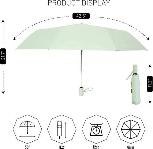 Vista 6 de SY COMPACT Paraguas de viaje automático