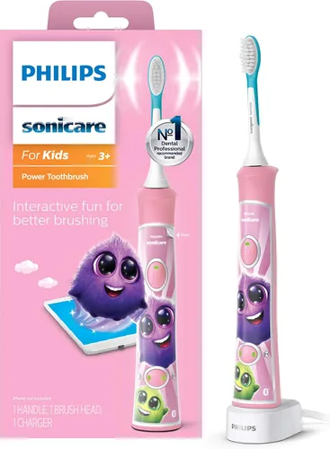 Vista 11 de Philips Sonicare for Kids Diseña una Edición Mascota, Eléctrico con Cable, HX3601