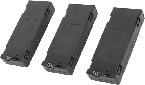 Vista 8 de 3 unids 3.7 V 2600 mAh batería de litio para E88 sin escobillas para S13 S1 APP8GPS, batería de litio recargable Quadcopter Drone para E88 para S13