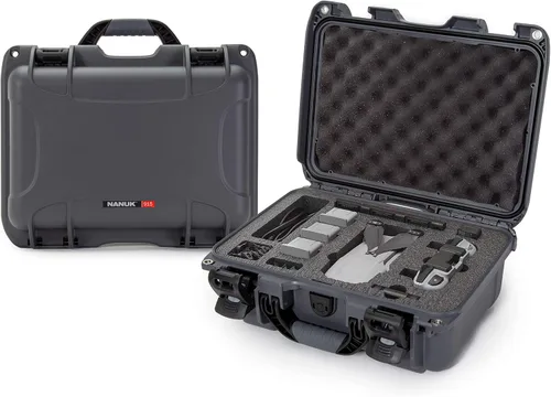Vista 10 de Nanuk 909- Funda rígida impermeable con inserto personalizado para DJI Mavic Mini