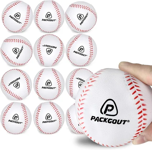 Vista 9 de PACKGOUT Soft Foam Baseballs for Kids & Teenagers - Practice & Replacement Balls