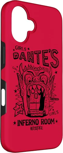 Vista 3 de Carcasa para iPhone 16 Beetlejuice Dantes Inferno