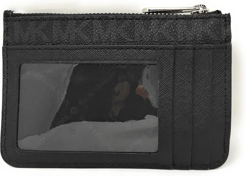 Vista 3 de Michael Kors Jet Set Viaje Pequeño Top Zip Moneda Bolsa ID Card Bolso Billetera