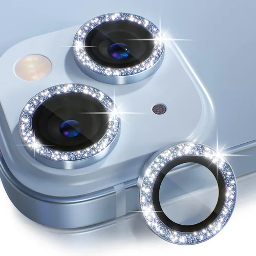 Vista 17 de Choiche Compatible para iPhone 15/iPhone 15 Plus Protector de Lente de Cámara Brillante, Vidrio Templado 9H Cubierta de Cámara Protector de Pantalla