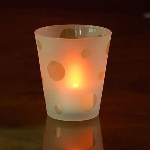 Vista 8 de LumaBase Velas de té a pilas, color morado, juego de 12 Púrpura