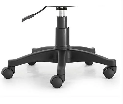 Vista 5 de Silla de trabajo de escritorio de computadora de malla con soporte lumbar de oficina ergonómica grande (azul)