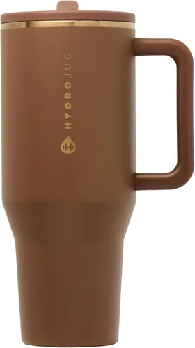 Vista 77 de HydroJug Traveler - Botella de agua aislada con asa, 40 onzas, salvia