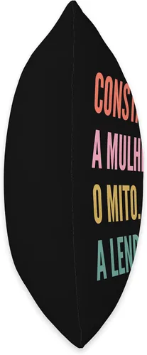 Vista 2 de Funny Portuguese First Name Design - Constância Throw Pillow