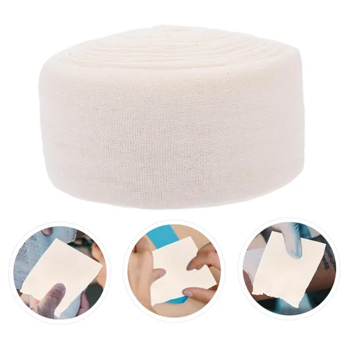 Vista 6 de PRETYZOOM 1roll Moderate Compression Tubular Bandage for Legs Arms Wrist Elbow Disassemblable Elastic Bandage Wrap