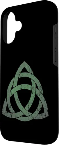 Vista 2 de Funda gráfica de símbolo cristiano triquetra con nudo celta irlandés para iPhone 16