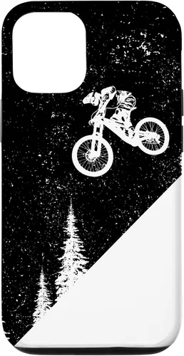 Vista 28 de Funda para bicicleta de montaña para iPhone 16, descenso, BTT, vintage, para ciclismo de montaña