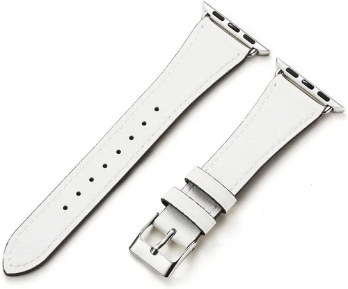 Vista 18 de HANDODO Italian Genuine Leather Band Women for Apple Watch Series 11 10 9 8 7 6 5 4 3 2 1 SE SE2 Ultra 2/3, SGS Certified Dressy Bracelet Cute Strap