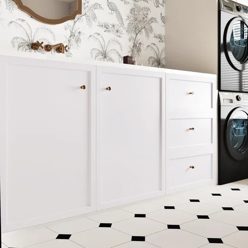 Vista 5 de WESTICK Papel tapiz blanco mate, autoadhesivo, color blanco sólido, extraíble, para dormitorio, sala de estar, armarios de cocina, encimeras, 15.8 x