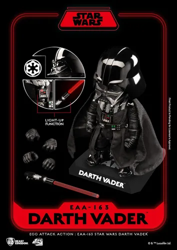 Vista 2 de Star Wars: Darth Vader EAA-163 Figura de acción