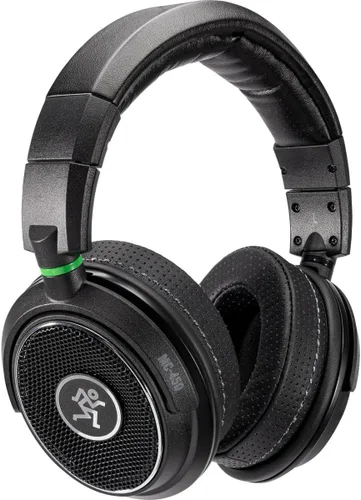 Vista 2 de Mackie MC Series Profesional Monitoreo Auriculares de espalda abierta con diadema de cuero (MC-450)