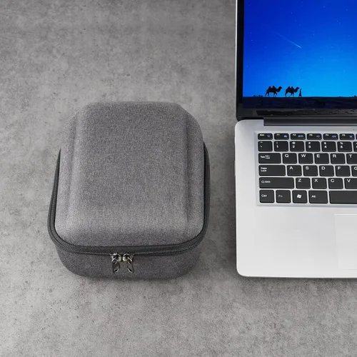 Vista 5 de Geekria for Creators - Funda de micrófono compatible con Fifine AmpliGame A6V, A6T, A6B, A6W, A6TB, A6TP, A6VB, A6VW, funda de transporte