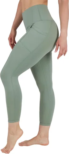 Vista 7 de Yogalicious Leggings suaves de cintura alta a prueba de sentadillas con estampado para mujer