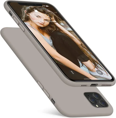 Vista 15 de DTTO Funda compatible con iPhone 11 Pro Max, funda de silicona [protección mejorada de cámara y pantalla] con cojín de rejilla de panal para iPhone